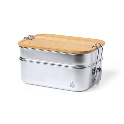 Lunchbox gerecycled RVS - Image 1
